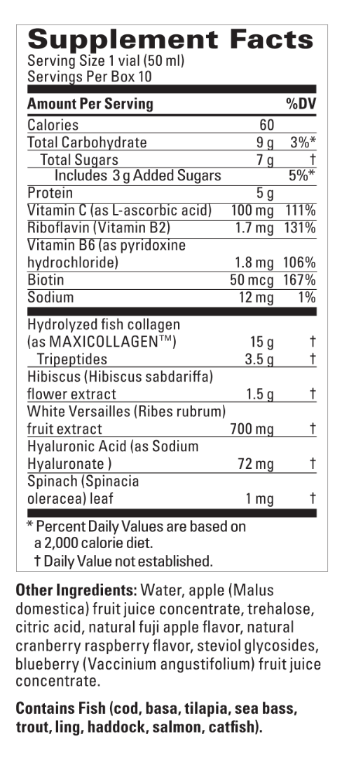 Supplement Label