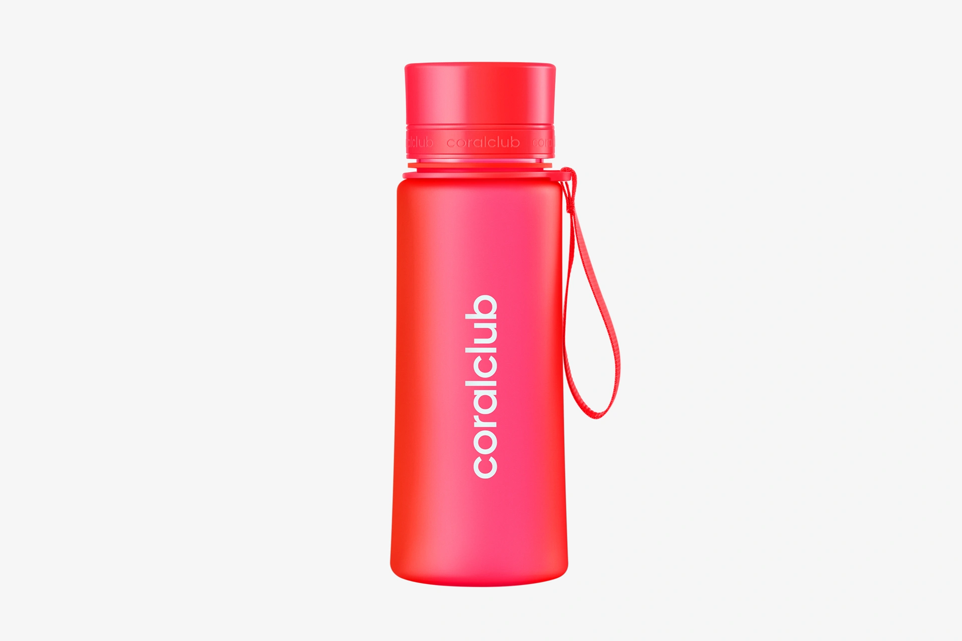 Coralclub пластик бөтөлкөсү, кызыл